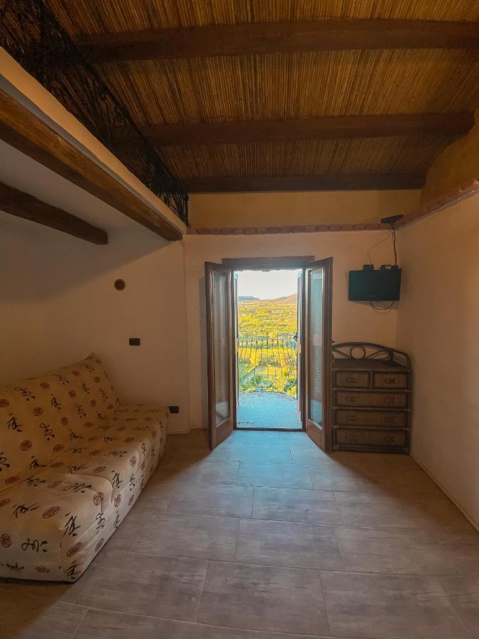 Bilocale Con Vista Mare E Terrazza Panoramica Ammentos Posada Exteriör bild